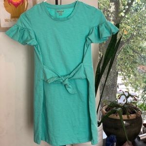 Girls ( Size 10/12) Teal Spring/Fall Dress